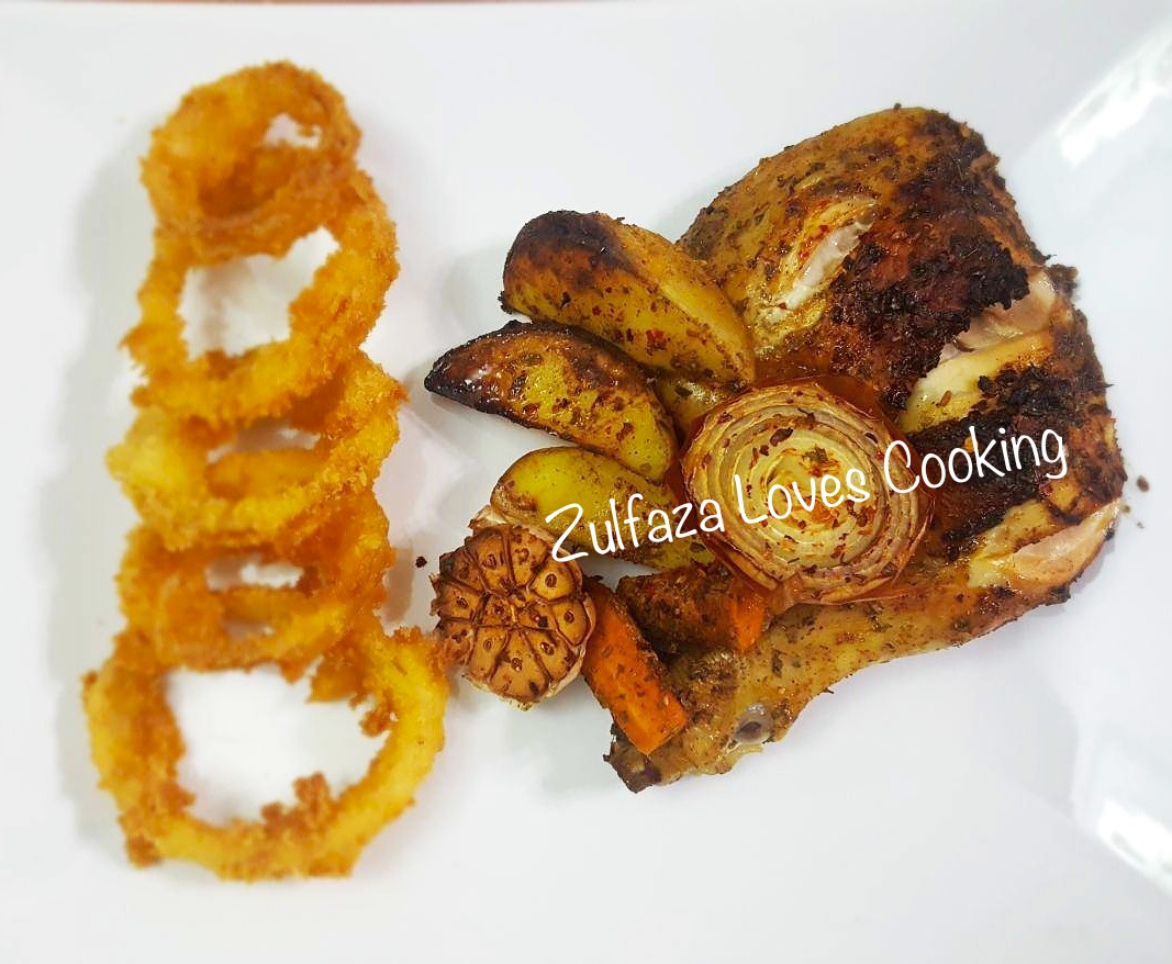 ZULFAZA LOVES COOKING: Paha ayam panggang
