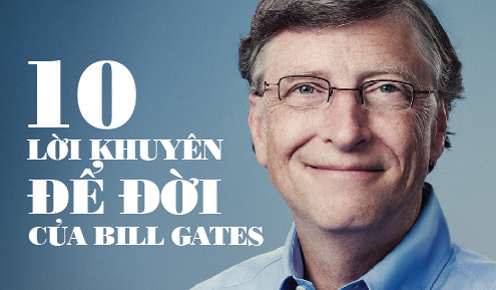 10 câu nói hay nhất để đời của Bill Gates