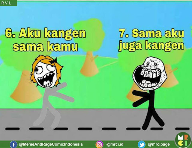 Komik Kocak 'Ketemu Cewek' Ini di Akhir Ceritanya Bikin Ngakak Banget