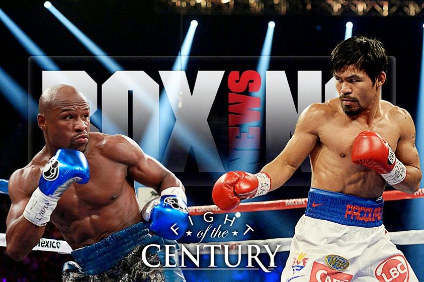 combat du siècle entre Floyd Mayweather et Manny Pacquiao