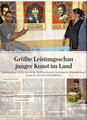 Artikel Ostseezeitung 08.Juli 2013