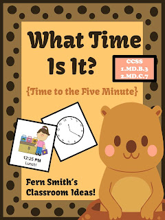 http://www.teacherspayteachers.com/Product/What-Time-Is-It-Center-Game-Time-To-the-Five-Minute-for-Groundhog-Day-1031589