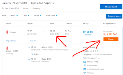 pesan tiket pesawat jakarta to dubai di traveloka