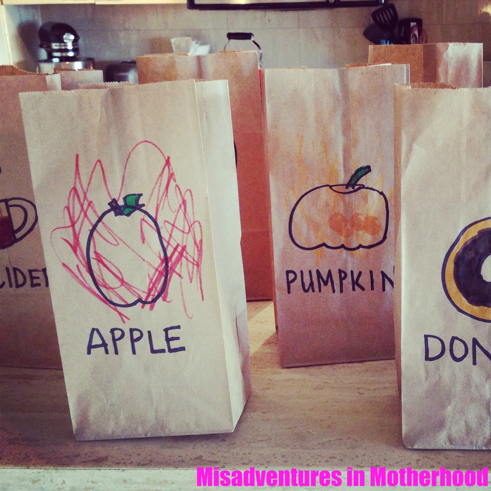 Harvest snack bags