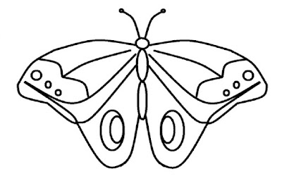 gambar untuk mewarnai kupu kupu