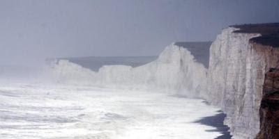 Beachy Head i stormvejr