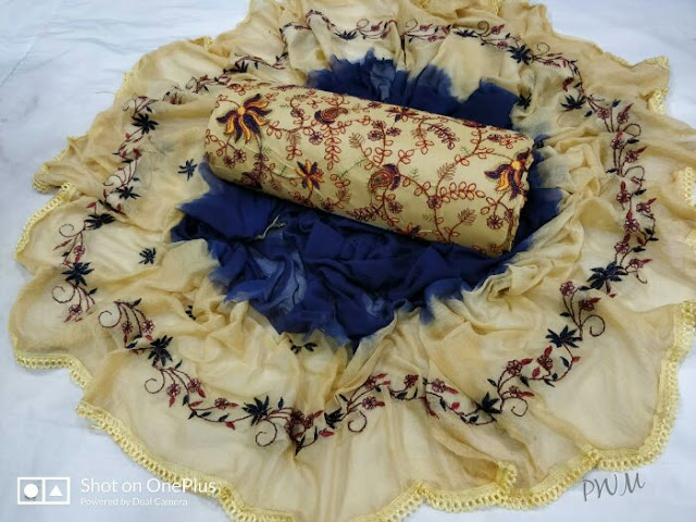 Kashmiri Cotton Dress Material