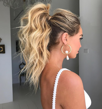 Stunning high ponytail
