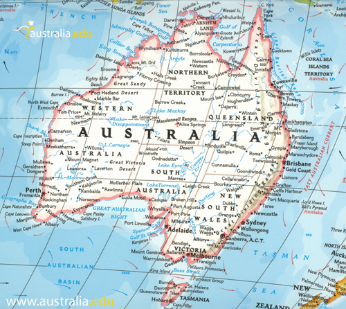 australia map thumb