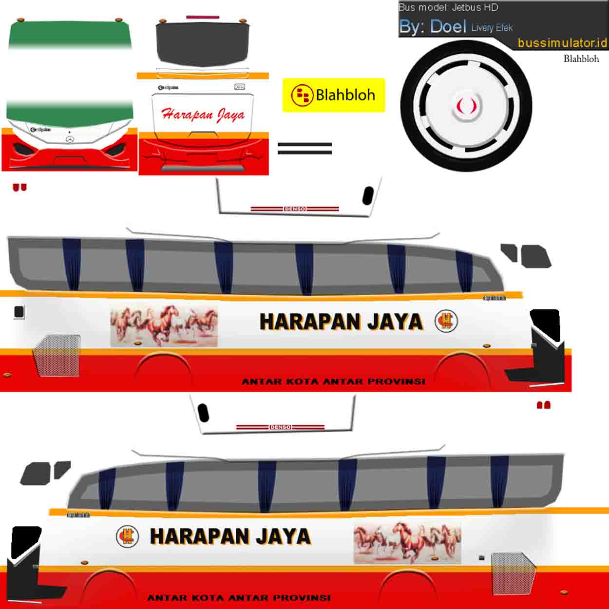 livery bussid harapan jaya jetbus 3