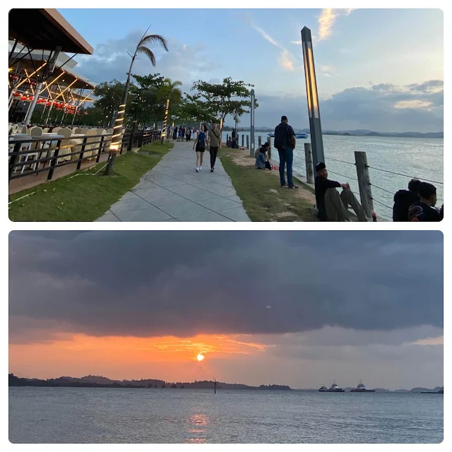 Sunset di Harbour Bay Batam