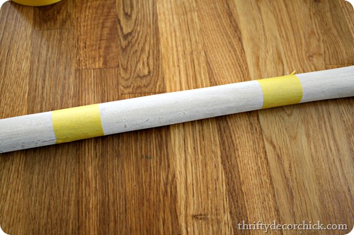 vintage boat oar redo