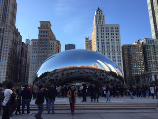 Cloud Gate Millenium Park Chicago bean 