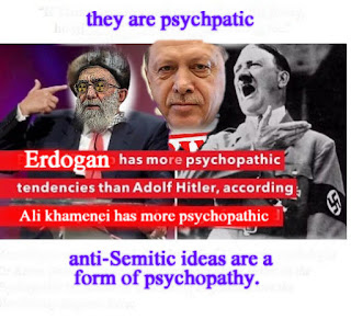 antisemitiska ideer är en form av psykopati. 