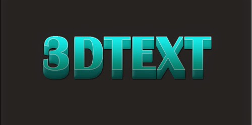 Simple 3D Text Effect