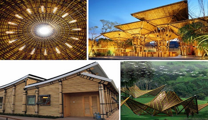 5 Bangunan Bambu  Termewah di Belahan Dunia Arbamedia com