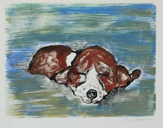 Basset Hound, Sweet Dreams By Cori Solomon