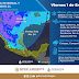 Se pronostican ambiente gélido, nevadas, vientos fuertes y lluvias para el noroeste y el norte de México