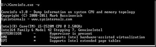coreinfo