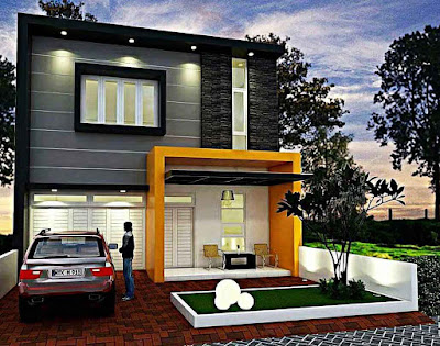 Desain rumah minimalis type 45