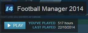 football manager hours played