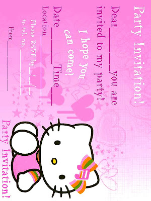 Free Printable Hello Kitty Invitation | Birthday Party Invitations FAST!