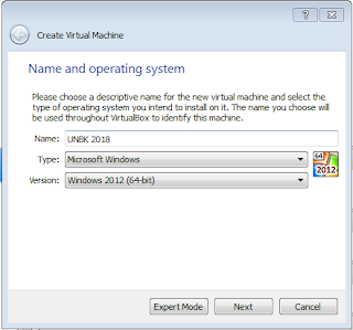 Cara Setting VM pada Server UBK 2018