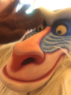 Rafiki Takes a Selfie at Disneyland