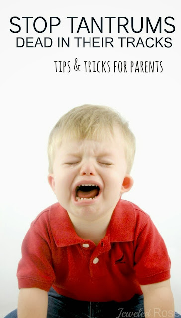 10 ways to stop a tantrum- very helpful!