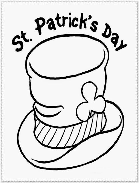 coloring pages of saint patrick day