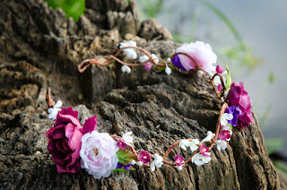 flower tiara