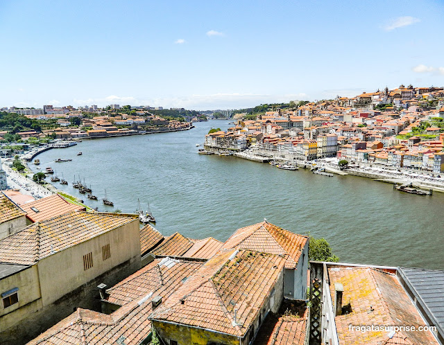 A Cidade do Porto vista de Vila Nova de Gaia