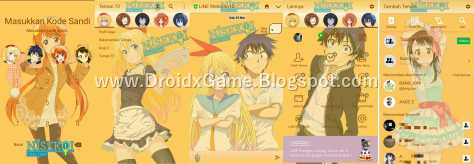 Download Tema Line Anime Nisekoi