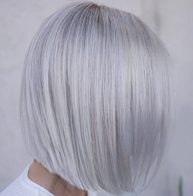 white hair color ideas 2019 female