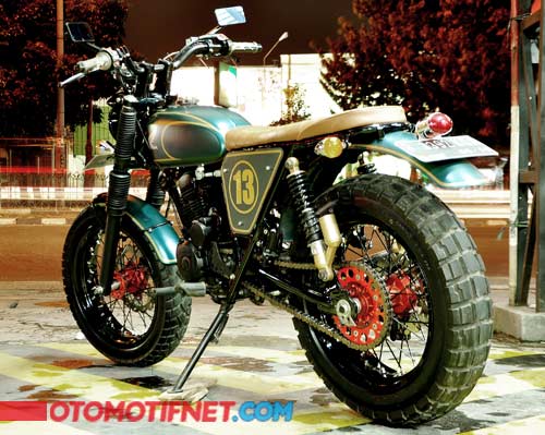 Modifikasi Honda CB 100, Engine Swap Tracker