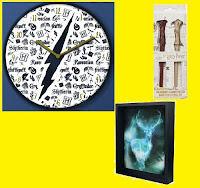Concorso Harry Potter : vinci gratis Quadro 3D Patronus, Set Penna/Bacchetta o Orologio da parete