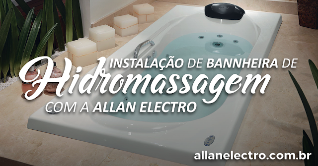 Serviço de Instalação de banheira de hidromassagem