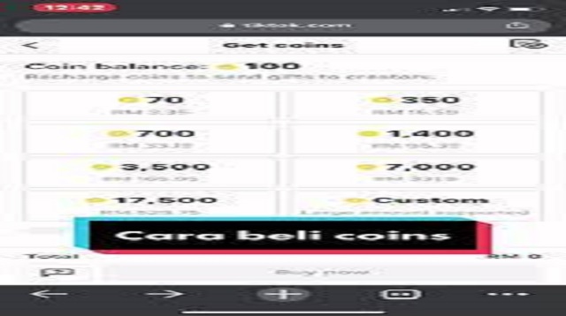 Cara Membeli Koin TikTok Murah