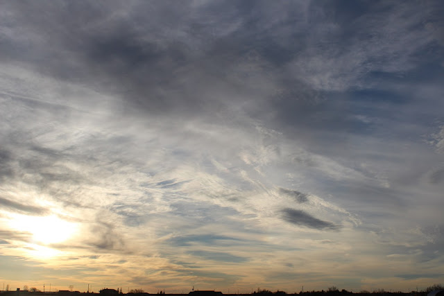 swirling clouds