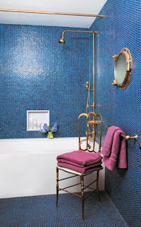 Beautiful bathrooms blue