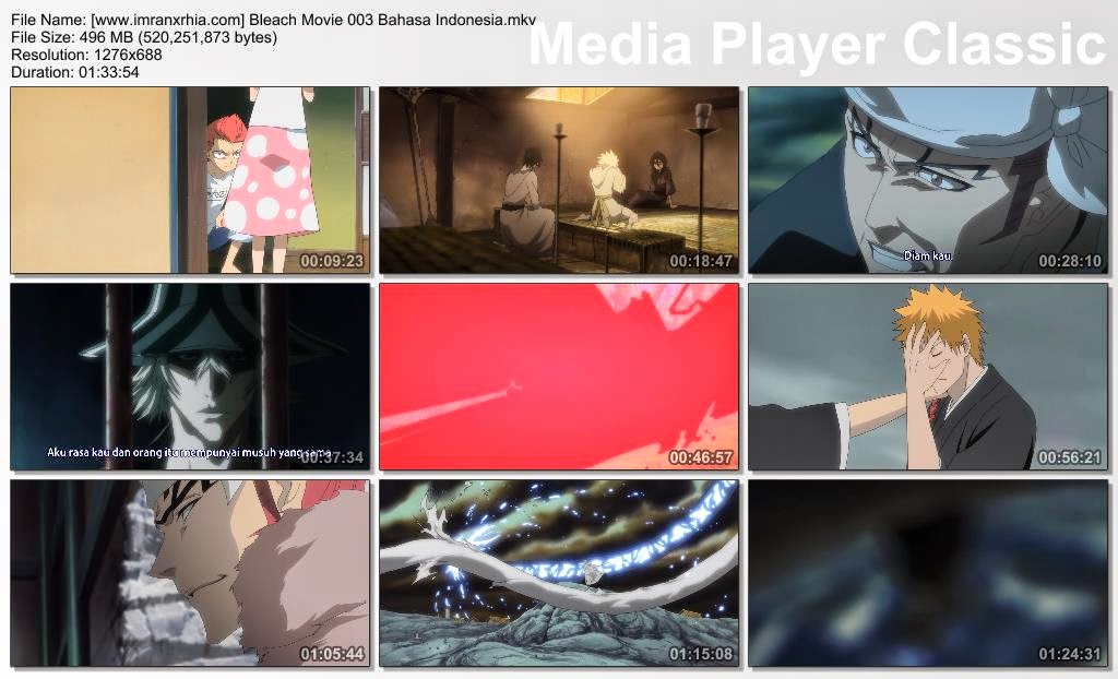 Download Film / Anime Bleach Movie Episode 003 Bahasa 