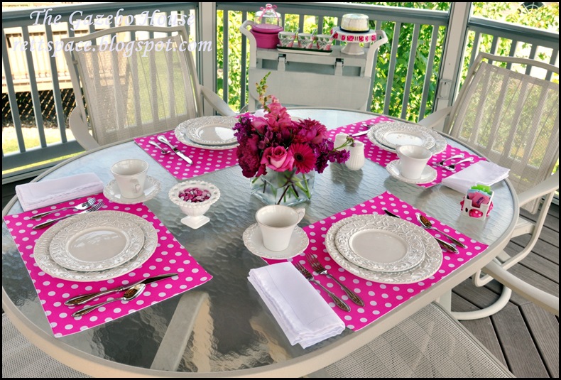 Pink in the Gazebo 004