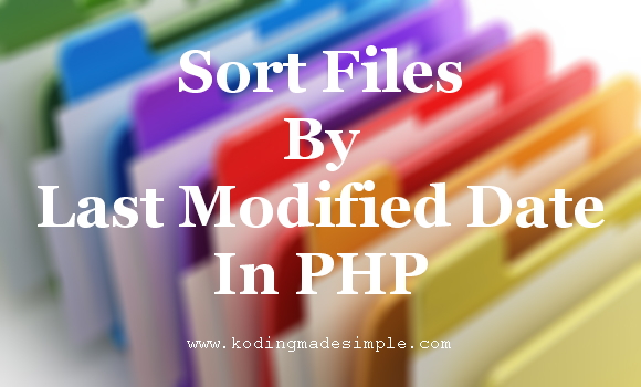 sort-files-by-last-modified-date-in-php