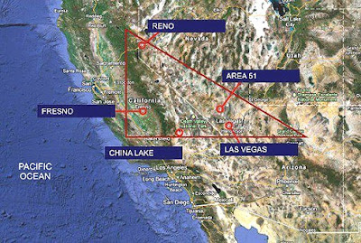 Triangolo del Nevada potrebbe già aver ingoiato 2.000 aeroplani