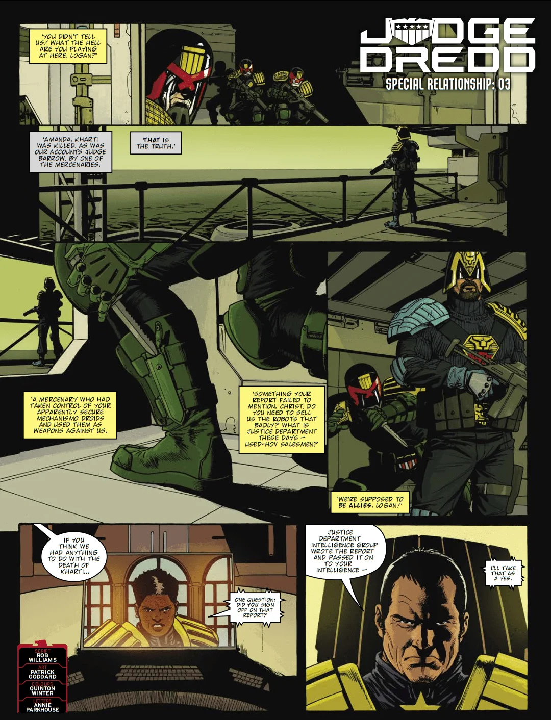 Judge Dredd: Special Relationship