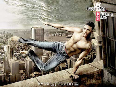 Akshay Kumar Levi’s Button Fly Jeans Ads Pictures