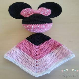 PATRON GRATIS MANTA DE APEGO MICKEY MOUSE DE CROCHET 13220