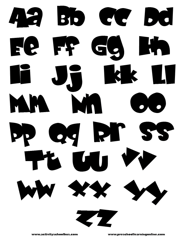 Graffiti Scoll Arts Graffiti Alphabet Bubble Letters Double