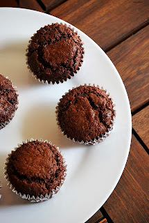 Muffins de cacao..... a merendar!!!!!