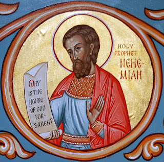 Greek Orthodox Icon of Nehemiah